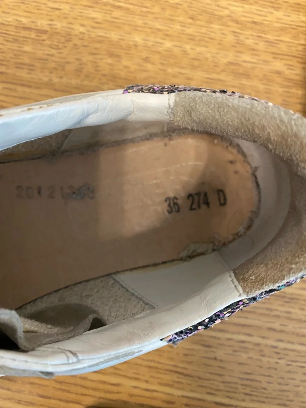 Golden Goose Super Star Sneakers with Glitter Heel - Picture 12 of 12